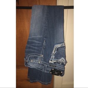 Super cute pair of Miss me bootcut jeans